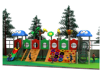 Children Outdoor Wooden Play Equipment for Parks MP-007